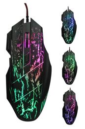 Originele gamingmuis 5500DPI 7 knoppen LED -achtergrondverlichting Optische USB Wired Mouse Gamer Mice Laptop PC Computer Mouses Gaming Mice For4420374