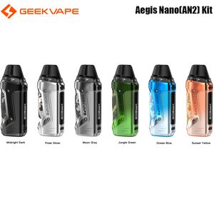 Originele GeekVape AN2 Pod Kit Aegis Nano 2 1100mAh Batterij 30W Vape 2ml N Cartridge 0.6ohm/1.2ohm E Sigaret Vaporizer