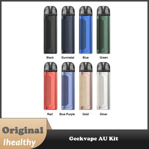 Kit Original GeekVape AU Aegis U 20W 2ml Pod 800mah batterie tirage automatique vaporisateur de cigarette électronique