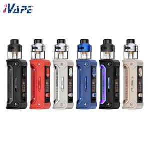 Kit original Geekvape E100 Aegis Eteno 100W Box MOD Vape avec cartouche de pod 4,5ML Fit série P Bobine Cigarette électronique 18650 Vaporisateur