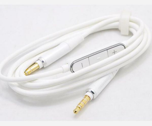 Cable de Audio Original y genuino de 3,5mm para Samsung, nivel sobre auriculares Bluetooth, Control de Cable Mike para la mayoría de teléfonos Android