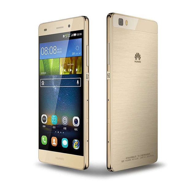 Versión global original Huawei P8 Lite 4G LTE Teléfono celular Hisilicon Kirin 620 Octa Core 2GB RAM 16GB ROM Android 5.0 pulgadas Pantalla HD 13.0MP OTG Google Play Teléfono móvil inteligente