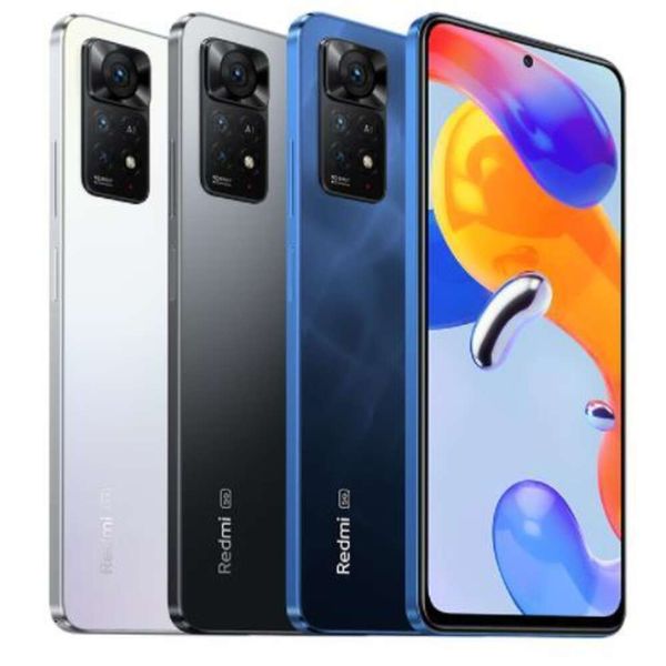 Versión global original Xiaomi Redmi Nota 11 4G 4GB 128GB teléfono inteligente MediaTek Helio G88 50MP Octa Core 18W Teléfono de carga rápida