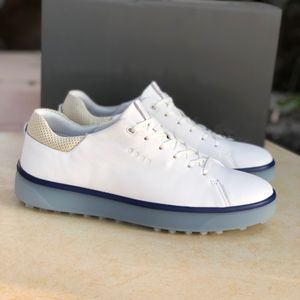 Entrenamiento de golf original para mujeres Black Lady High Top de cuero Diseñador de marcas Damas de golf zapatillas de golf sin deslizamiento