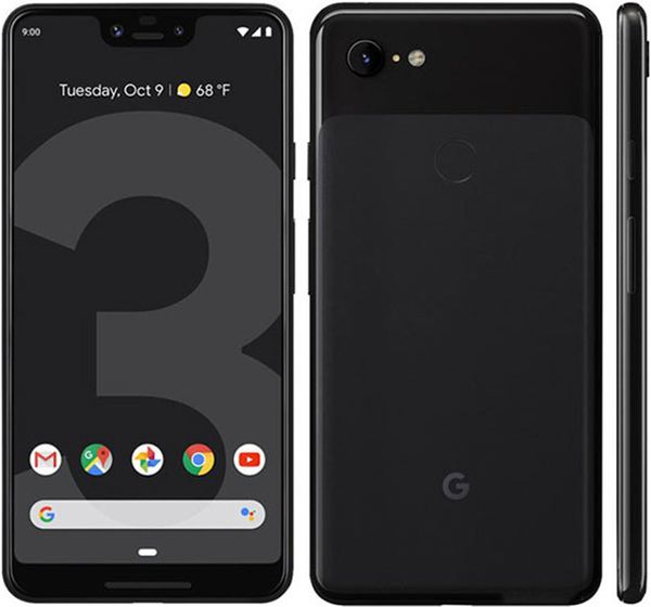 Téléphone portable d'origine Google Pixel 3 XL 4G LTE 4 Go de RAM 64 Go 128 Go ROM Snapdragon 845 Octa Core Android 6.3 