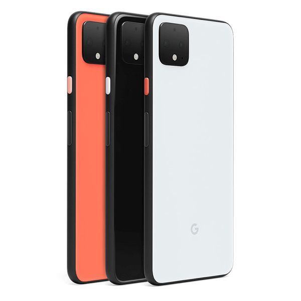 Téléphone portable d'origine Google Pixel 4 4G LTE 6 Go de RAM 64 Go de 128 Go de ROM Snapdragon 855 Octa Core Android 5,7 pouces Écran OLED 16,0MP IP68 NFC Face ID Smart Mobile Phone
