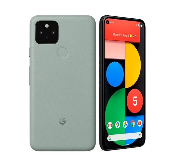 Téléphone portable d'origine Google Pixel 5 5G 8 Go de RAM 128 Go de ROM Snapdragon 765G Android 6.0