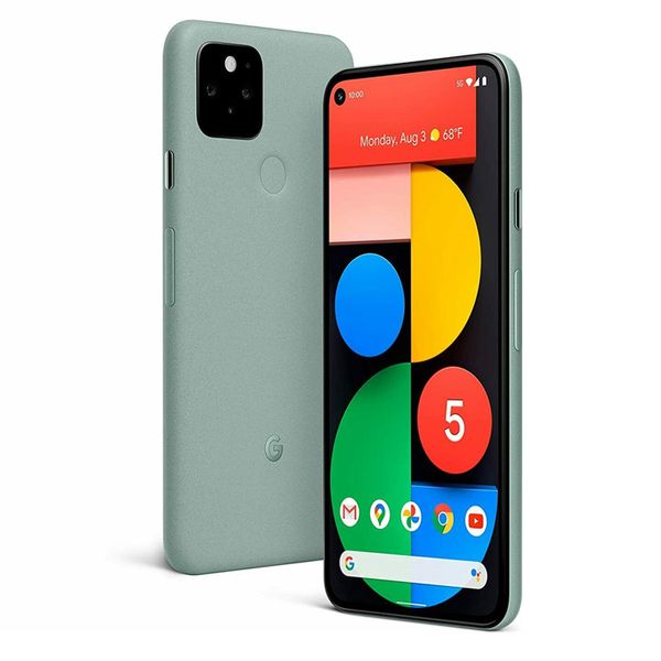 Téléphone portable d'origine Google Pixel 5 5G 8 Go de RAM 128 Go de ROM Snapdragon 765G Octa Core Android 6.0