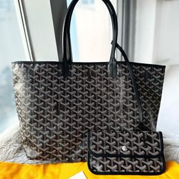Sac de créateur de goyyard d'origine Goyar Luxury Purse épaule sacs fourre-tout réel pour femmes en cuir sac à main