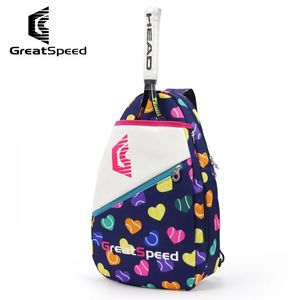 Mochila de bádminton de tenis de Greetspeed original 2 en 1 debe ser bolsas para niños adultos con compartimento de zapatos Badminton Raquet Bag 240411