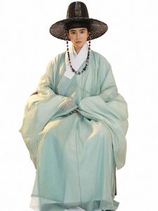 Original Hanfu antiguo traje chino hombres ropa tradicional Hanfu Ming trajes de la dinastía Hanbok para Graduati a0wL #