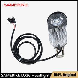 Originele fietsverlichting voor dezelfdeBike lo26 elektrische fiets opvouwbare e-bike fietsen koplamp vervanging accessoires