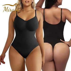 Origineel hoog elastisch bodysuit voor vrouwen buikbesturing Shapewear naadloos beeldhouwen string body shaper slankere slanke tank top 240425