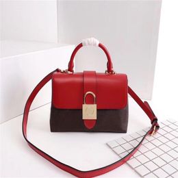 Originele hoogwaardige designer Luxe handtassen Portefeuilles One Handle Locky BB Classic Flip Bag Women Brand Tote echt leer MOET 292R
