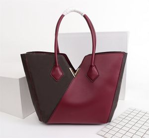 Original High Quality Designer Luxury Handbags Purses Kimono Bag Women Brand Tote Toron Shopping Bag Metal V Real Leather Shoulder Bags