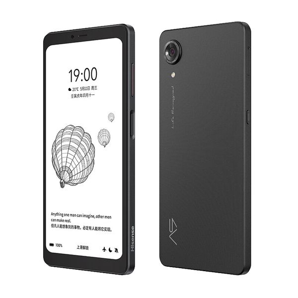 Téléphone portable d'origine Hisense A9 4G LTE Facenote Ireader Romans Ebook Eink 4GB 6GB RAM 128GB ROM Snapdragon 662 Android 6.1 