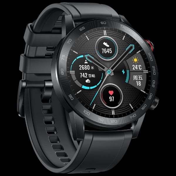 Watch Honor Magic Original 2 42/46mm Smart Watch, Bluetooth appelant Smartwatch, 14 jours de la batterie, appel téléphonique à la fréquence cardiaque
