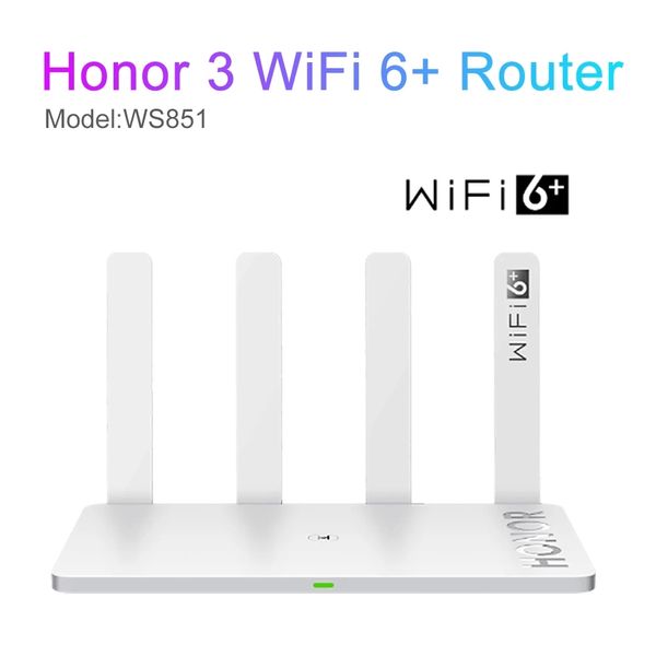 Routeur Honor Original 3 Wifi 6 + 3000 Mbps couverture murale croisée faible latence routeur sans fil double bande répéteur pour maison intelligente