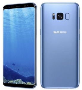 Téléphone mobile d'origine Samsung Galaxy S8 SM-G950U 4G LTE 64 Go, 5,8 pouces, Sim simple, 12MP, 3000mAh, série S, téléphone remis à neuf