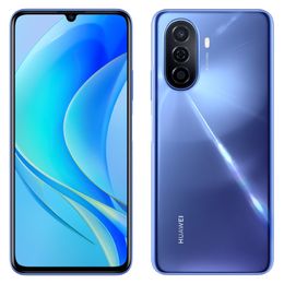 Téléphone portable d'origine Huawei Enjoy 50 4G LTE 6 Go 8 Go RAM 128 Go 256 Go ROM Octa Core HarmonyOS 2 6,75" LCD Plein écran 13,0MP AI 6000mAh Face ID Fingerprint Smart Cellphone