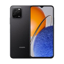 Téléphone portable d'origine Huawei Enjoy 50Z 4G intelligent 6 Go de RAM 128 Go 256 Go ROM Octa Core Kirin 710A HarmonyOS 6,52 "Plein écran 50MP AI 5000mAh ID d'empreinte digitale Face NFC téléphone portable