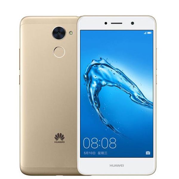 Original Huawei Enjoy 7 Plus 4G LTE Teléfono celular 4GB RAM 64GB ROM Snapdragon 435 Octa Core 5.5 pulgadas 12.0MP Identificación de huellas dactilares Teléfono móvil inteligente