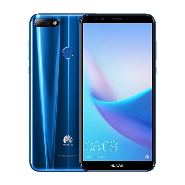 Teléfono celular original Huawei Enjoy 8 4G LTE 3GB RAM 32GB ROM Snapdragon 430 Octa Core Android 5.99 pulgadas Pantalla completa 13.0MP HDR Face ID Teléfono móvil inteligente con huella digital