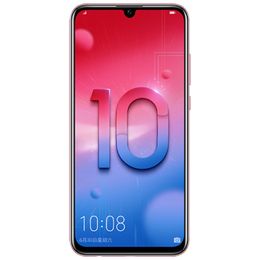 Originele Huawei Honor 10 Lite 4G LTE Mobiele telefoon 6 GB RAM 128 GB ROM KIRIN 710 OCTA CORE Android 6.21 "Volledig scherm 24MP 3400mAh vingerafdruk ID Smart mobiele telefoon