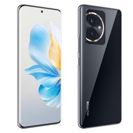 Téléphone portable d'origine Huawei Honor 100 5G intelligent 16 Go de RAM 256 Go de ROM Snapdragon 7 Gen3 NFC 50.0MP 5000mAh Android 6.7" 120 Hz OLED plein écran empreinte digitale ID visage téléphone portable
