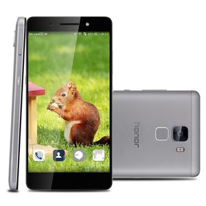 Téléphone portable d'origine Huawei Honor 7 4G LTE Kirin 935 Octa Core 3 Go de RAM 16 Go 32 Go 64 Go ROM Android 5,2 pouces 20MP ID d'empreintes digitales Téléphone mobile