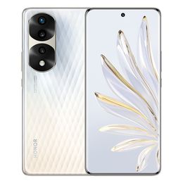 Originele Huawei Honor 70 Pro 5G Mobiele telefoon 8GB 12GB RAM 256 GB ROM DIMENSITEIT 8000 54.0MP NFC Android 6.78 "120Hz gebogen scherm Vingerafdruk ID Ontgrendel smart mobiele telefoon