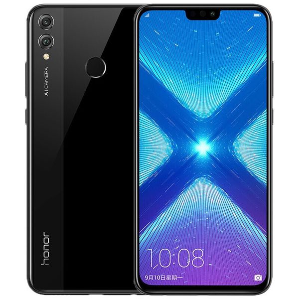 Original Huawei Honor 8X 4G LTE Teléfono celular 6GB RAM 64GB 128GB ROM Kirin 710 Ocra Core Android 6.5 