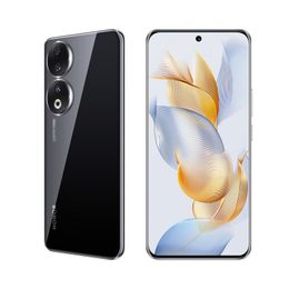 Téléphone portable d'origine Huawei Honor 90 5G intelligent 16 Go de RAM 256 Go de ROM Snapdragon 7 Gen1 200 MP NFC 5000 mAh Android 6,7" 120 Hz OLED écran incurvé empreinte digitale ID visage téléphone portable