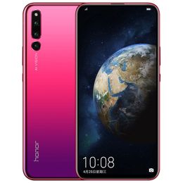 Originele Huawei Honon Magic 2 4G LTE Mobiele telefoon 8 GB RAM 128 GB 256 GB ROM KIRIN 980 OCTA CORE ANDROID 6.39 "24.0MP Face ID Slider Mobiele Telefoon