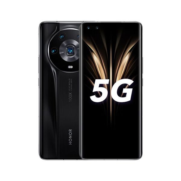 Téléphone portable d'origine Huawei Honor Magic 4 Ultimate Edition 5G 12 Go de RAM 512 Go de ROM Snapdragon 50MP NFC Android 6,81