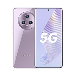 Originele Huawei Honor Magic 5 5G Mobiele telefoon SMART 16GB RAM 256 GB ROM Snapdragon 8 Gen2 54.0MP NFC Android 6.73 "OLED Cured Screen Fingerprint ID Face 5100mAh mobiele telefoon