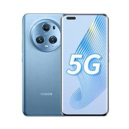 Originele Huawei Honor Magic 5 Pro 5G Mobiele telefoon SMART 16GB RAM 512GB ROM Snapdragon 8 Gen2 50.0MP NFC Android 6.81 "Vingerafdruk op het volledige scherm Gezicht Waterdichte mobiele telefoon