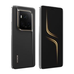 Originele Huawei Honor Magic 6 Ultimate 5G mobiele telefoon Smart 16GB RAM 512GB ROM Snapdragon 8 Gen3 108MP NFC Android 6.8 "120Hz OLED-scherm 2D Face ID Waterdichte mobiele telefoon