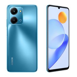 Téléphone portable d'origine Huawei Honor Play 7T 5G intelligent 8 Go de RAM 128 Go de ROM MTK Dimensity 6020 Android 6,74 "LCD plein écran 50,0MP AI 6000mAh OTA Face ID téléphone portable d'empreintes digitales