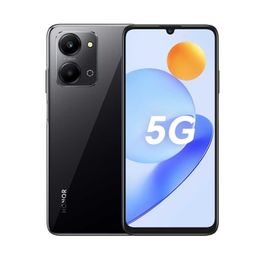 Téléphone portable d'origine Huawei Honor Play 7T 5G intelligent 8 Go de RAM 128 Go 256 Go de ROM MTK Dimensity 6020 Android 6.74" Plein écran 50.0MP 6000mAh OTA Face ID Fingerprint Cell Phone