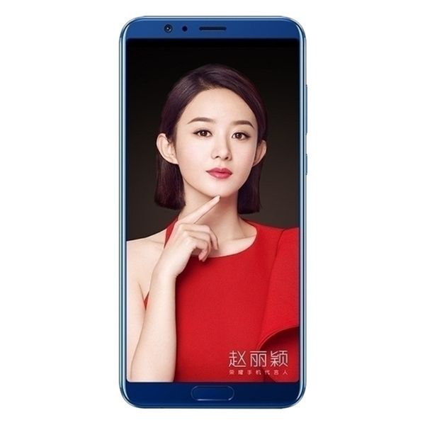 Téléphone portable d'origine Huawei Honor V10 4G LTE 8 Go de RAM 64 Go de 128 Go de ROM Kirin 970 Octa Core Android 5,99