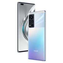 Originele Huawei Honor V40 5G Mobiele Telefoon 8 GB RAM 128 GB 256 GB ROM MTK 1000+ 50.0mp Android 6.72 "Volledig scherm Vingerafdruk ID Smart Mobiele Telefoon