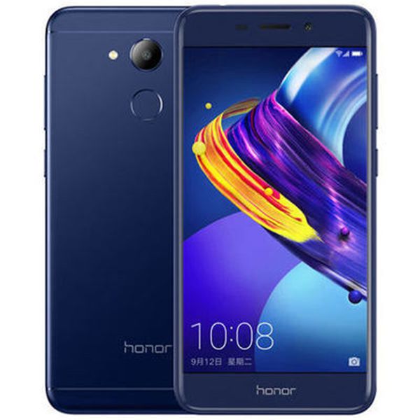 Original Huawei Honor V9 Play 4G LTE Teléfono móvil 4GB RAM 32GB ROM MT6750 Octa Core Andoid 5.2 pulgadas 13.0MP ID de huella digital Teléfono celular inteligente