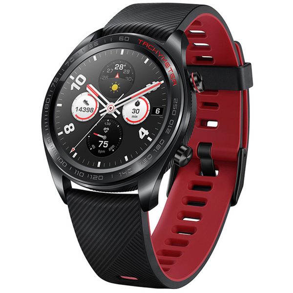 Montre d'origine Huawei Honor Watch Magic Smart Watch GPS NFC Moniteur de fréquence cardiaque Sporting Tracker Montre-bracelet pour Android iPhone iOS Montre étanche
