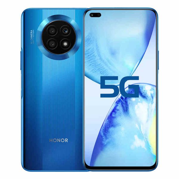 Telefono cellulare originale Huawei Honor X20 5G 6 GB RAM 128 GB ROM MTK Dimensity 900 Octa Core Android 6,67 pollici Schermo intero 64,0 MP 4300 mAh Face ID Fingerprint Smart Cell Phone