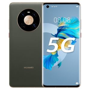 Téléphone portable d'origine Huawei Mate 40 5G 8 Go de RAM 128 Go de 256 Go de ROM Kirin 9000E 50MP NFC IP53 Android 6,5