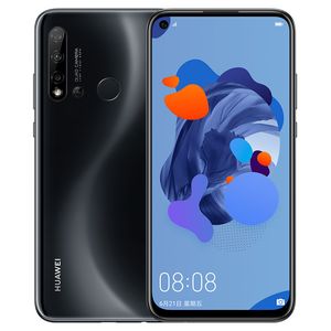 Téléphone portable d'origine Huawei Nova 5i 4G LTE 8 Go de RAM 128 Go de ROM Kirin 710 Octa Core 6,4 pouces plein écran 24MP identification d'empreintes digitales téléphone portable intelligent