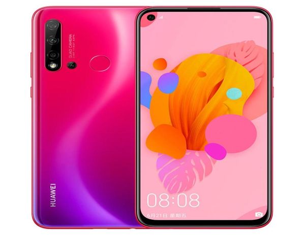 Original Huawei Nova 5i 4G LTE Teléfono celular 8GB RAM 128GB ROM Kirin 710 Octa Core Android 64quot Pantalla completa 24MP AI OTA 4000mAh 2618355