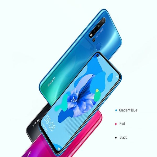 Original huawei nova 5i smartphone android 6.4 pouces 24MP + 24MP appareil photo 8GB 128GB téléphone portable 4G google play store