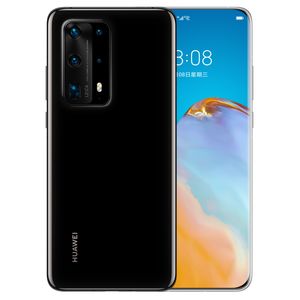 Téléphone portable d'origine Huawei P40 Pro + Plus 5G 8 Go de RAM 256 Go 512 Go ROM Kirin 990 50.0MP AI Android 6,58 pouces plein écran empreinte digitale ID visage NFC IP68 4200 mAh téléphone portable intelligent